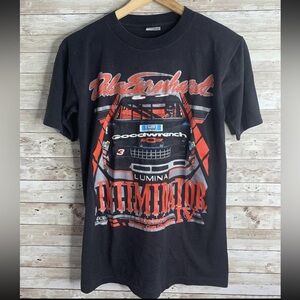 VTG 1991 Dale Earnhardt Intimidator 4 T-shirt Single Stitch Sz S NASCAR Racing